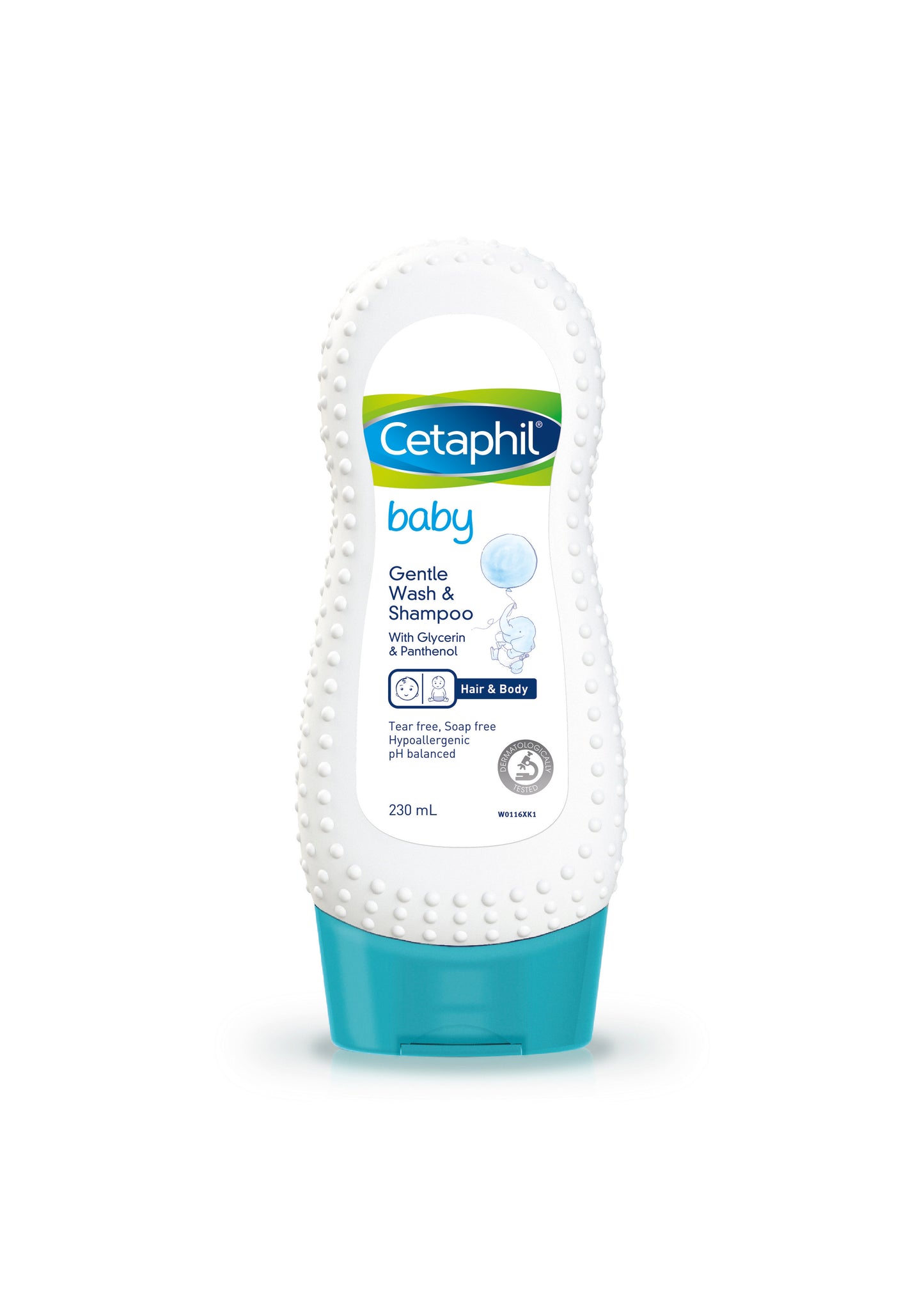 Cetaphil 3S babywash & shampoo 230mL