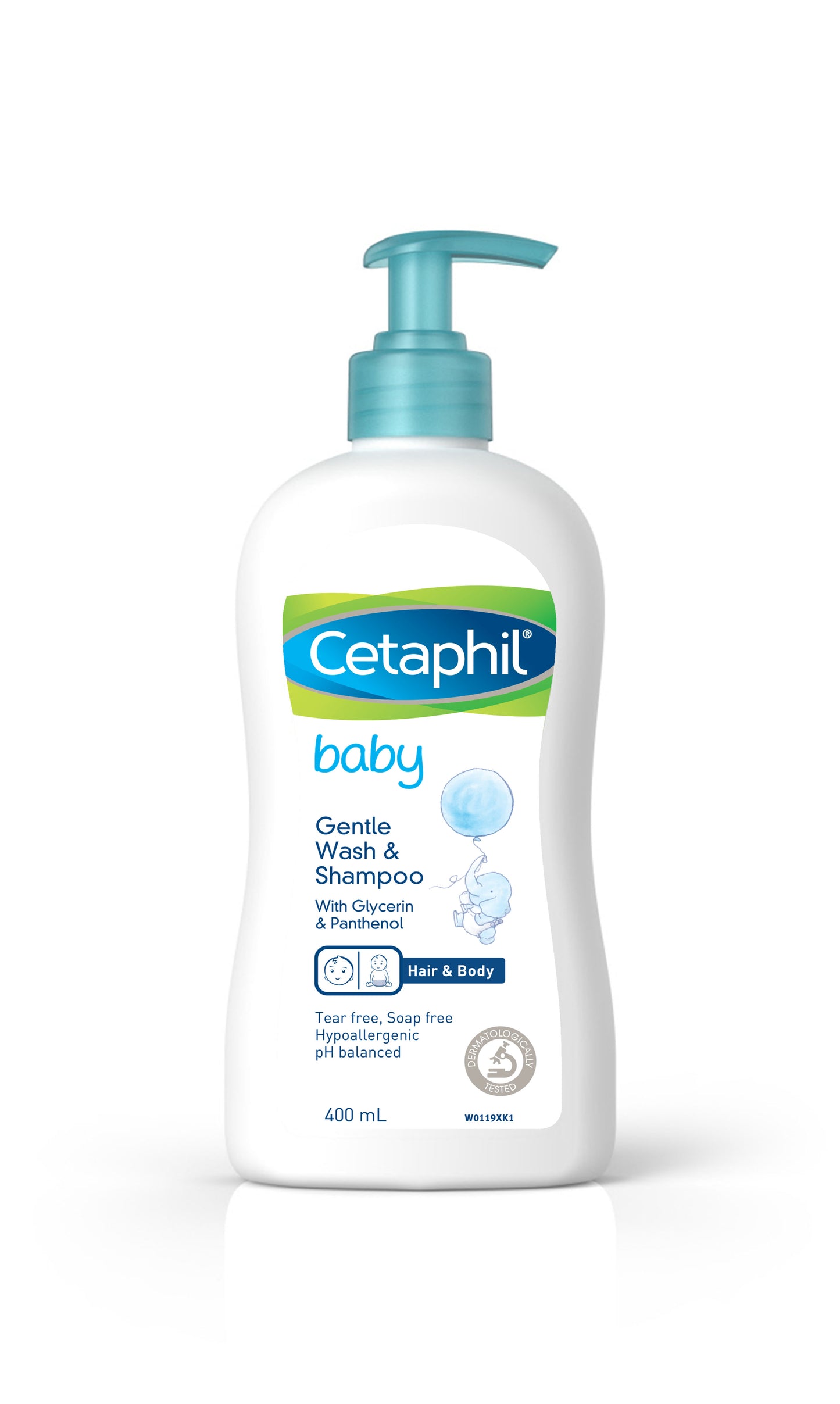 Cetaphil baby wash & shampoo 400mL
